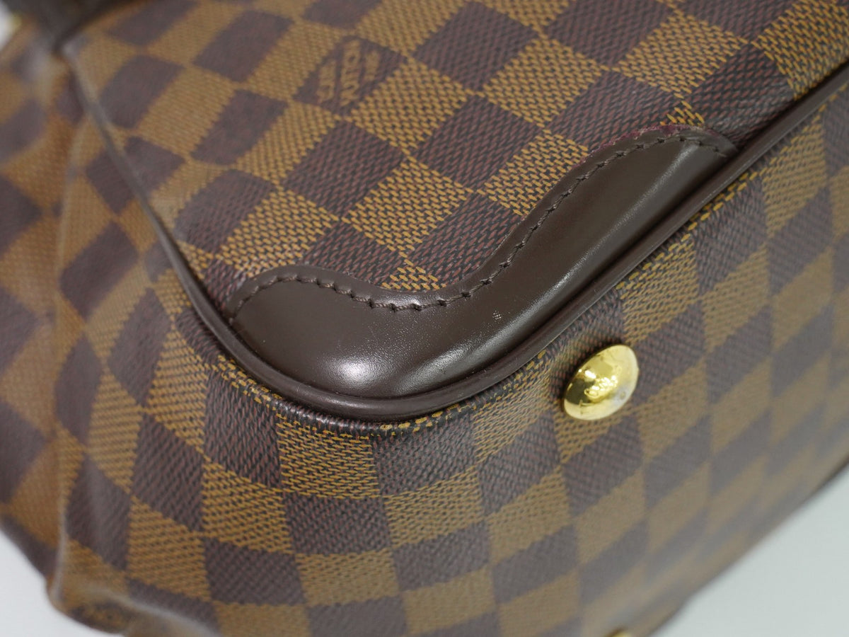 Louis Vuitton Verona Damier Brown Canvas Handbag (Pre-Owned)
