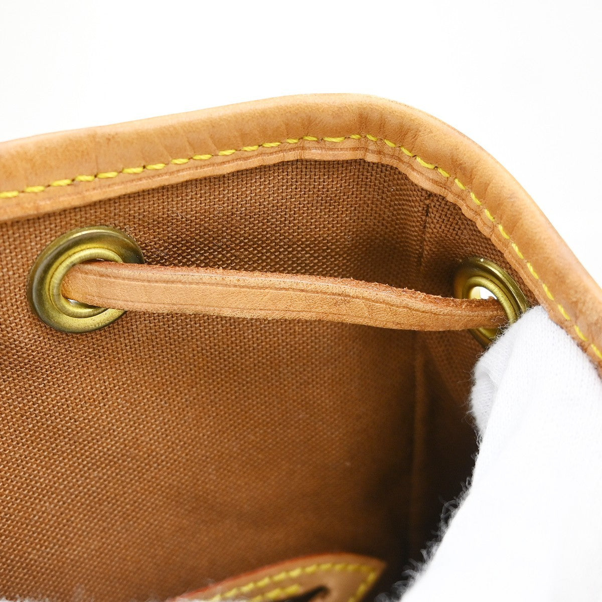 Louis Vuitton Vintage Montsouris Monogram Canvas Brown Canvas Backpack Bag (Pre-Owned)