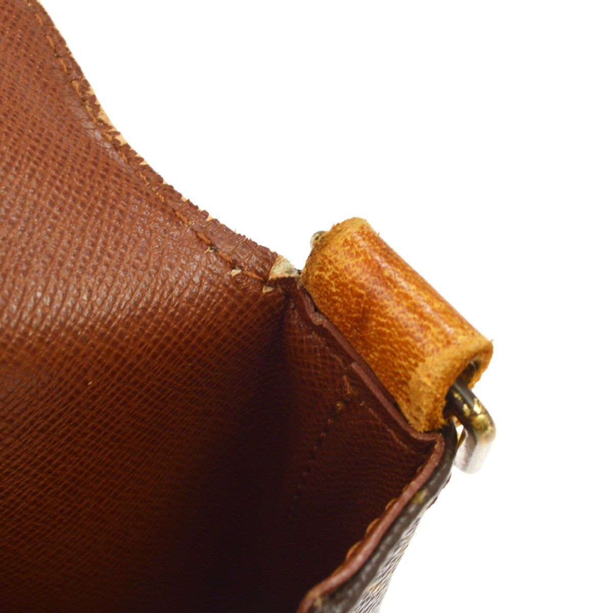 Louis Vuitton Musette Monogram Canvas Brown Canvas Shoulder Bag Bag (Pre-Owned)