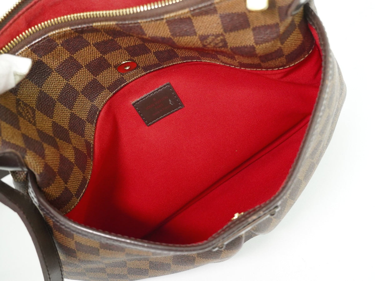 Louis Vuitton Bloomsbury Damier Ebene Brown Canvas Shoulder Bag Bag (Pre-Owned)