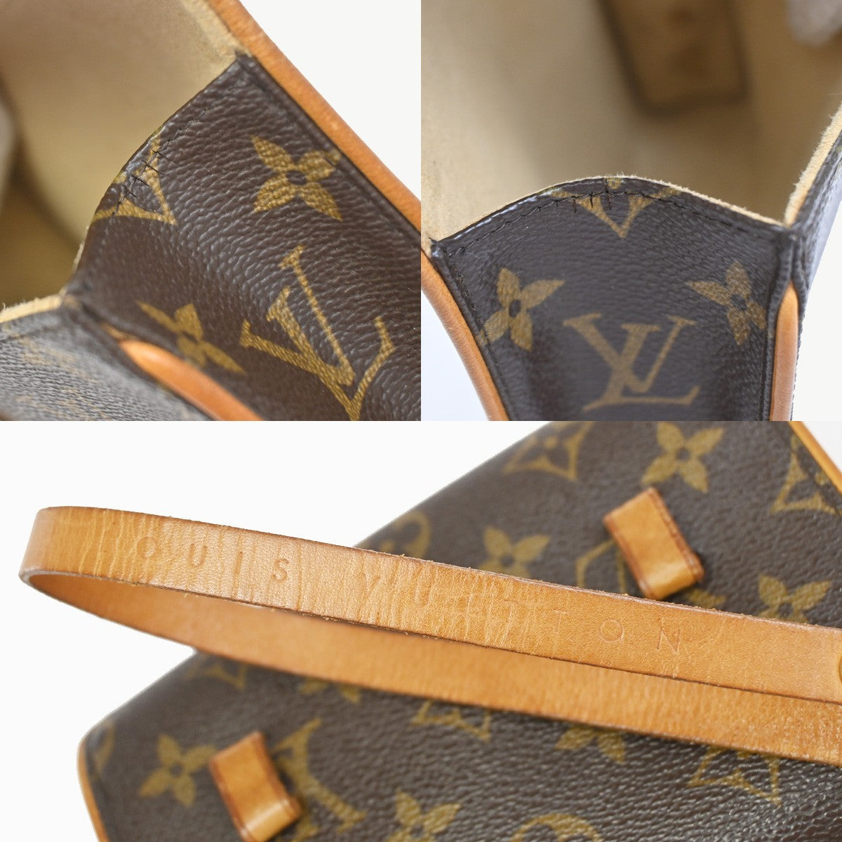 Louis Vuitton Florentine Canvas Brown Canvas Clutche & Pouche Bag (Pre-Owned)