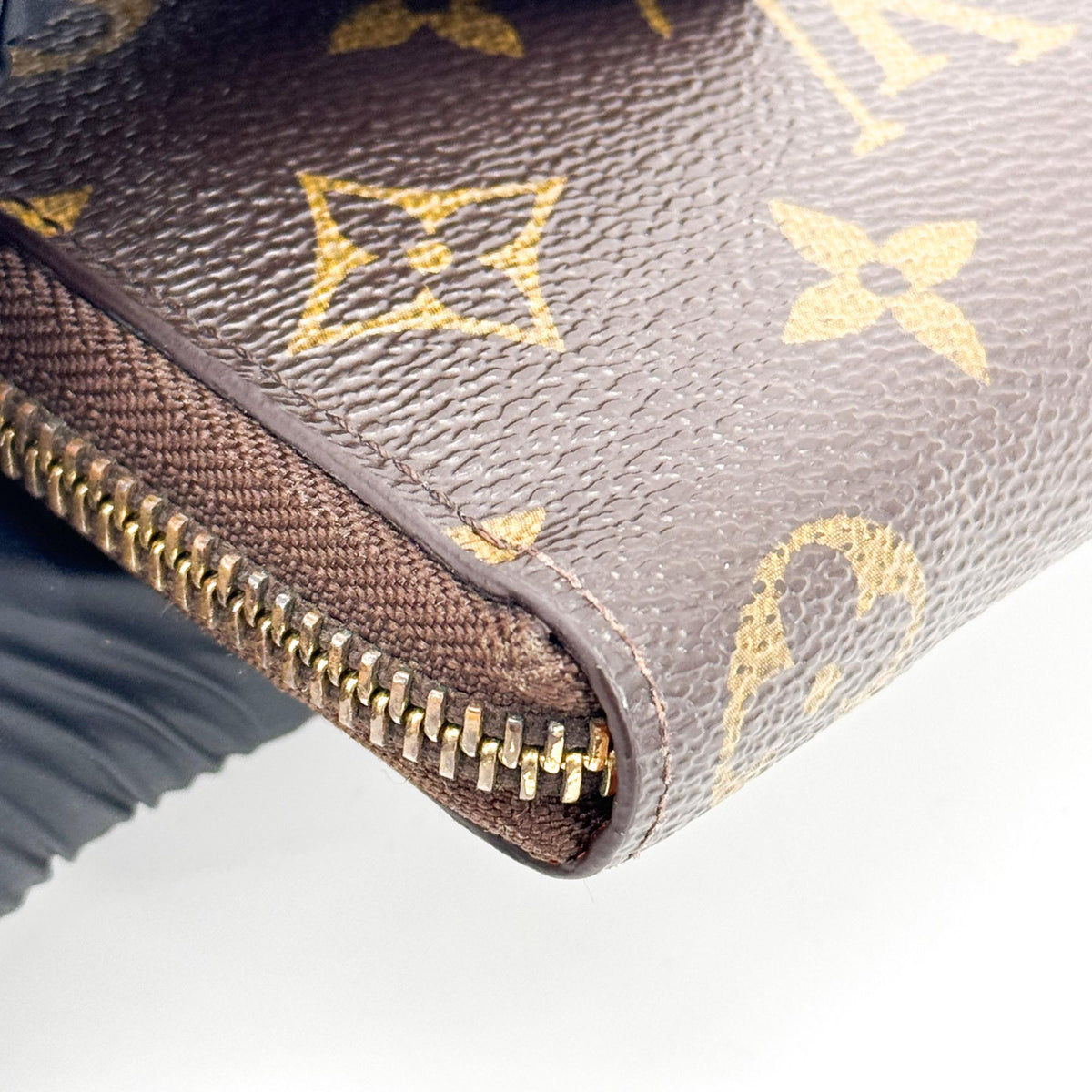 Louis Vuitton Clemence Monogram Canvas Brown Canvas Wallets Accessory (Pre-Owned)