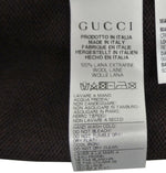 Gucci Kids Burgundy Wool Turtle Neck Sweater Top With Interlocking