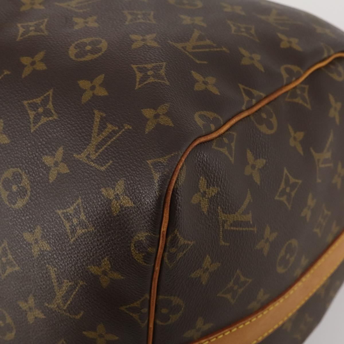 Louis Vuitton Keepall Bandoulière Canvas Brown Canvas Travel Bag Bag (Pre-Owned)