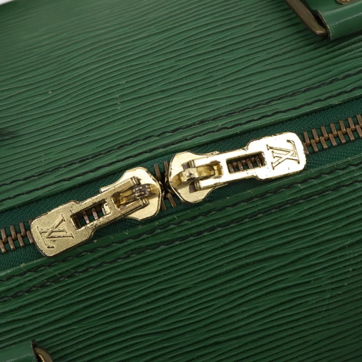 Louis Vuitton Keepall Epi Leather Green Leather Travel Bag Bag (Pre-Owned)