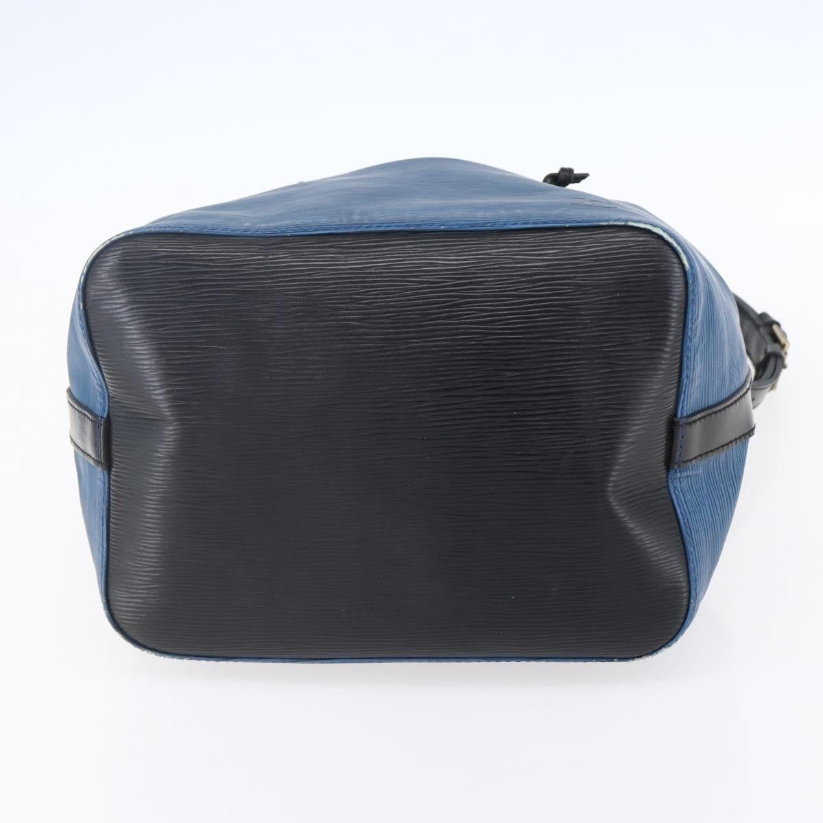 Louis Vuitton Petit Noe Epi Leather Blue Leather Shoulder Bag Bag (Pre-Owned)