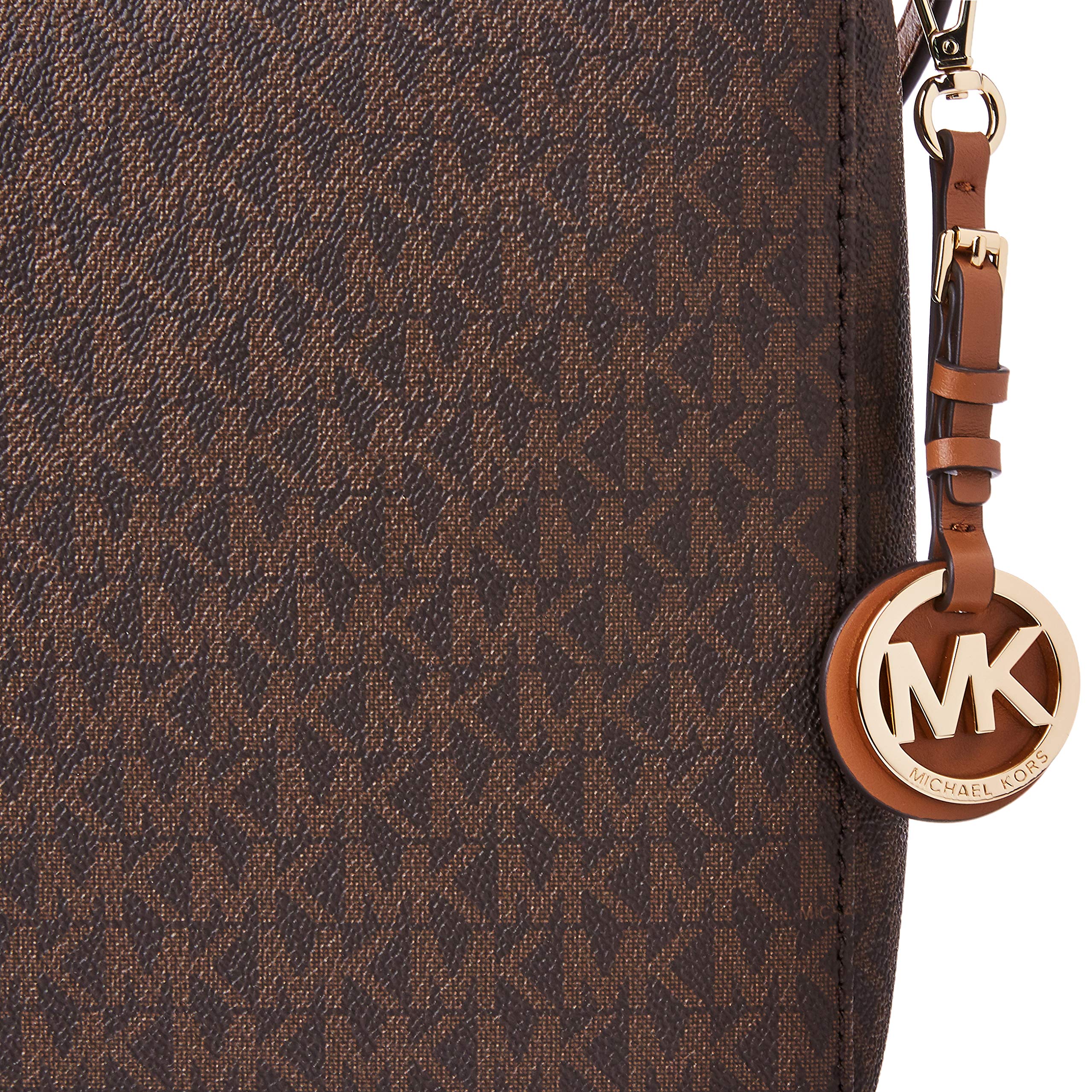 Michael Kors Jet Set Travel MK Signature Large Messenger Crossbody&Dustbag