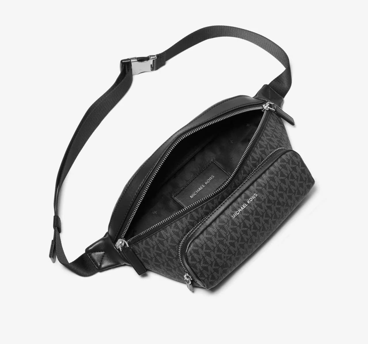 Michael Kors Cooper MK Signature PVC Belt Bag, Fanny pack