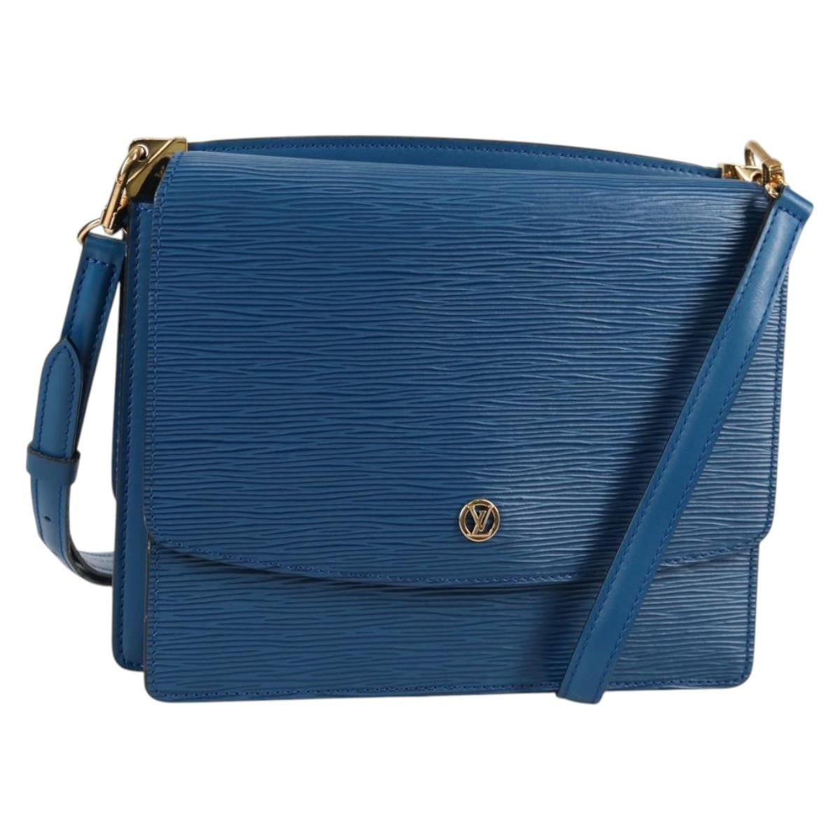 Louis Vuitton Grenelle Epi Leather Blue Leather Shoulder Bag Bag (Pre-Owned)