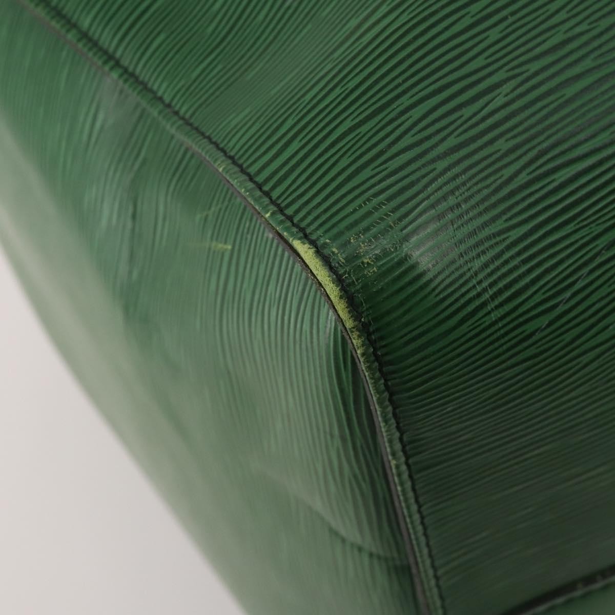 Louis Vuitton Keepall Epi Leather Green Leather Travel Bag Bag (Pre-Owned)