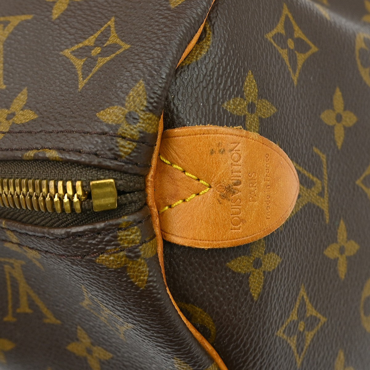 Louis Vuitton Keepall Monogram Brown Canvas Travel Bag Bag (Pre-Owned)