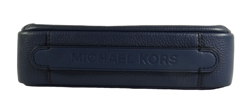 Michael Kors Hudson Pebbled Leather Utility Messenger Crossbody Bag