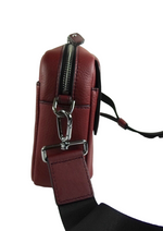 Michael Kors Hudson Pebbled Leather Utility Crossbody Bag