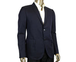 Gucci Men's 2 Button Blue Cotton / Wool / Mohair Dylan'60 Selvage Jacket