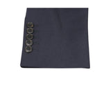 Gucci Men's 2 Button Blue Cotton / Wool / Mohair Dylan'60 Selvage Jacket