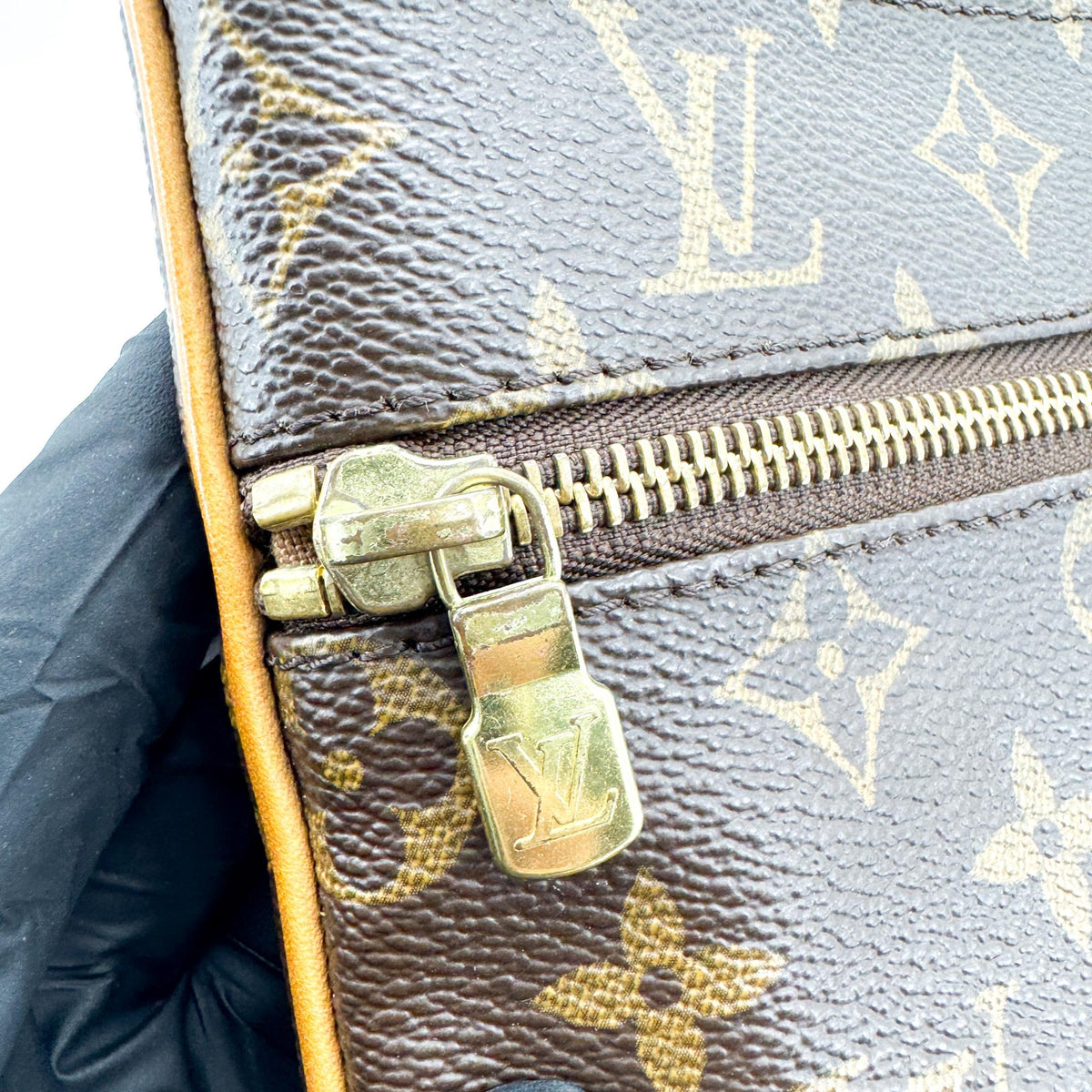 Louis Vuitton Valmy Pochette Monogram Canvas Brown Canvas Clutche & Pouche Bag (Pre-Owned)
