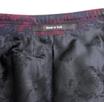 Gucci Men's Multi-Color Runway Sketch-Printed Flannel Dandy Jacket