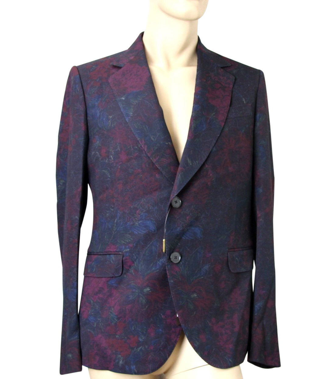 Gucci Men's Multi-Color Runway Sketch-Printed Flannel Dandy Jacket