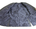 Gucci Men's Blue Floral Rose Window Jacquard Dandy Jacket