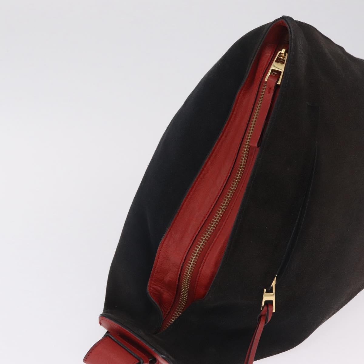 Loewe Anton Suede Brown Suede Backpack Bag (Pre-Owned)