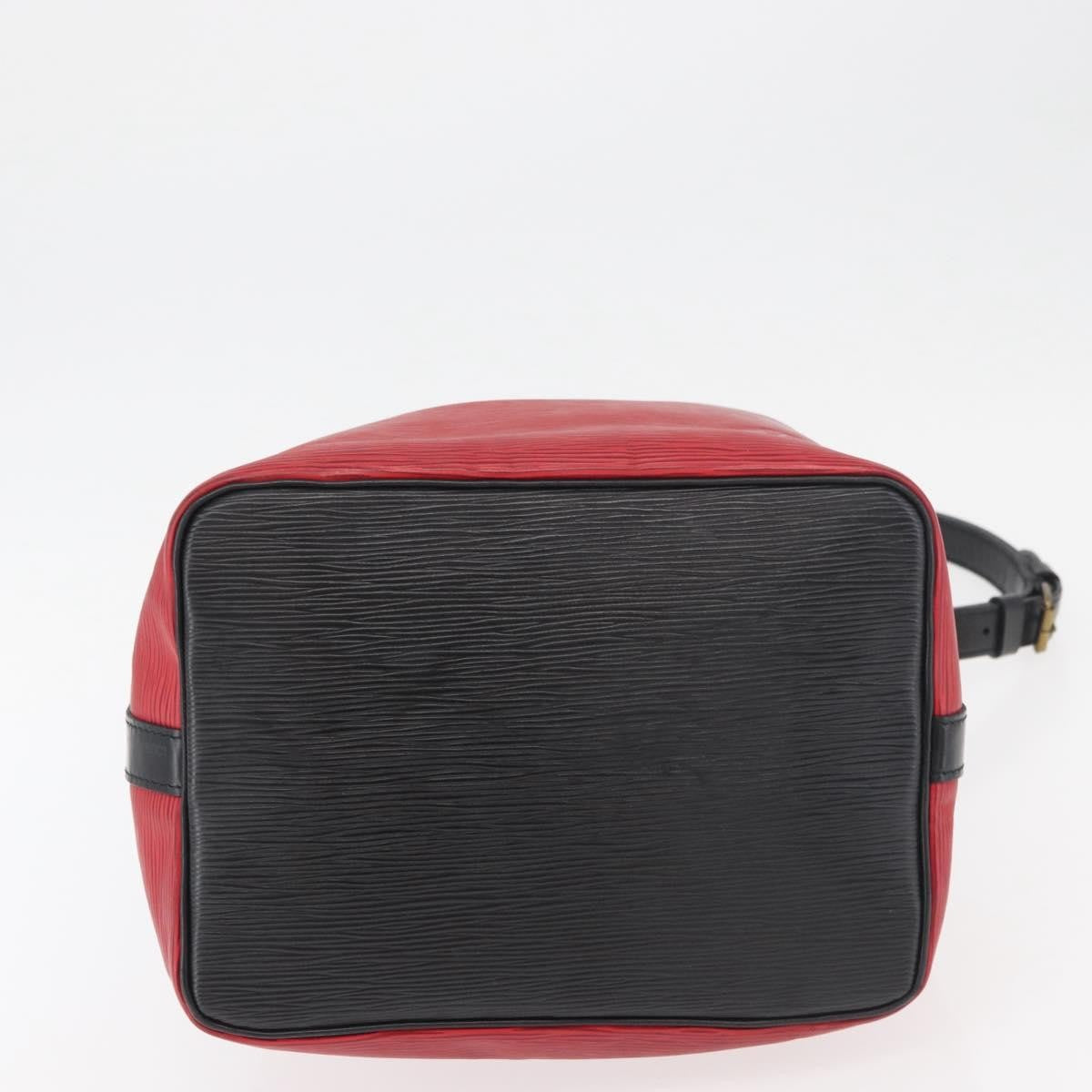 Louis Vuitton Bicolor Petit Noe Epi Leather Red Leather Shoulder Bag Bag (Pre-Owned)