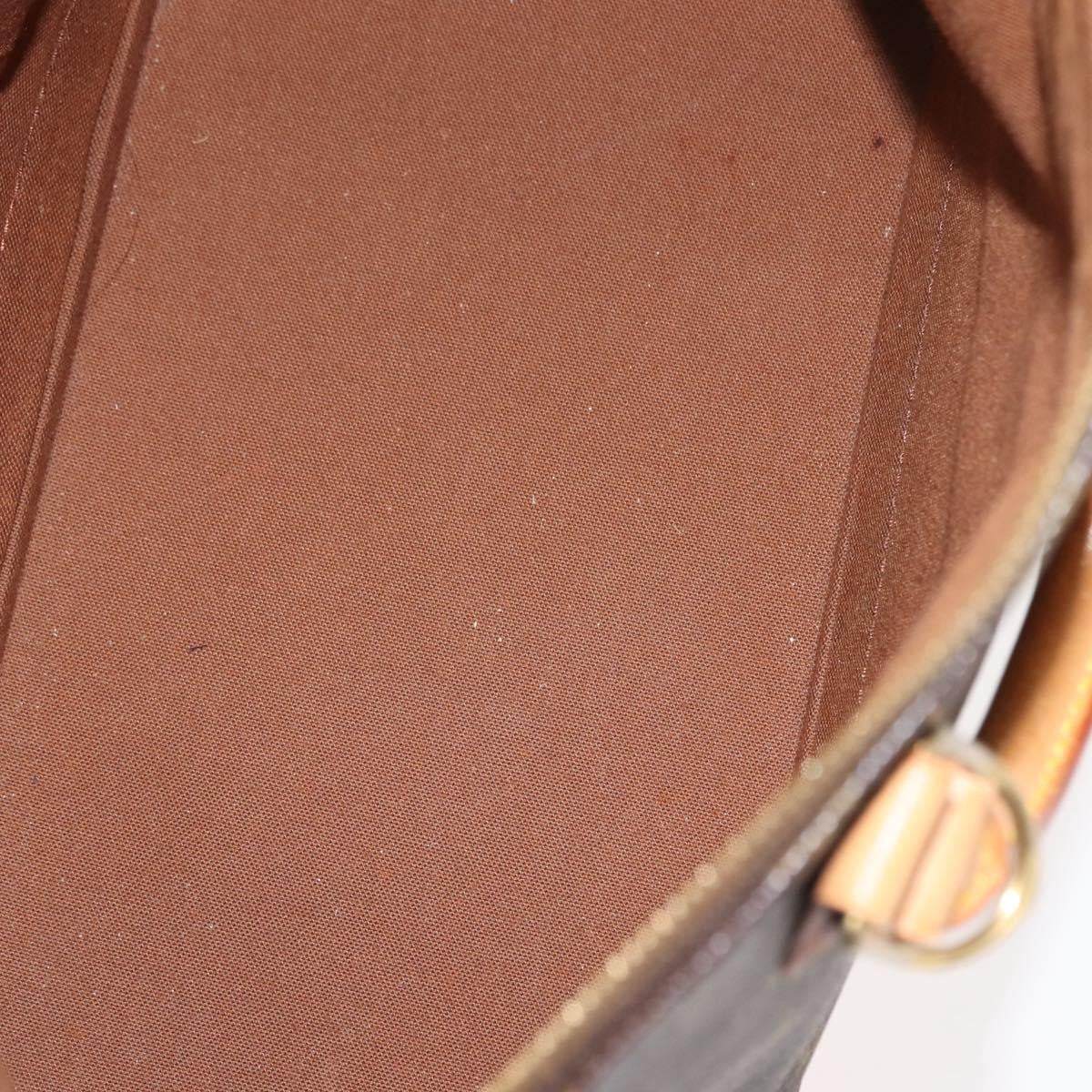 Louis Vuitton Alma Monogram Canvas Brown Canvas Handbag (Pre-Owned)
