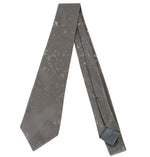 Bottega Veneta Men's Grey / Metallic Silk Tie 298553 1581