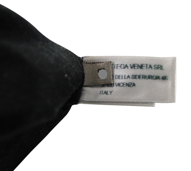 Bottega Venega Women's Black Leather Long Gloves