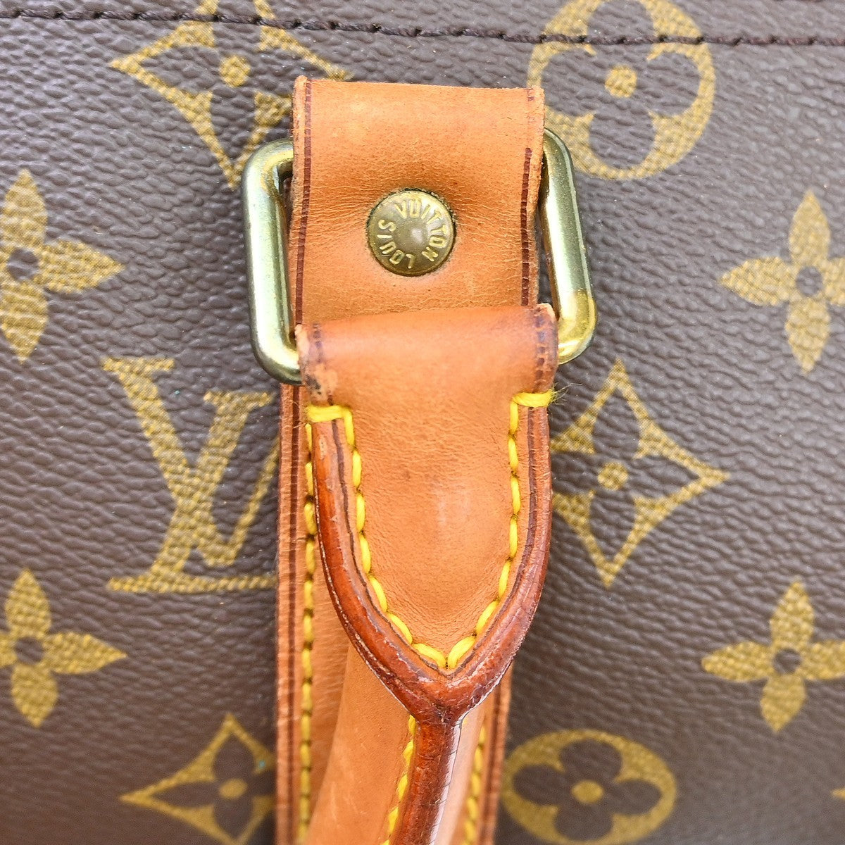 Louis Vuitton Keepall Monogram Canvas Brown Canvas Travel Bag Bag (Pre-Owned)