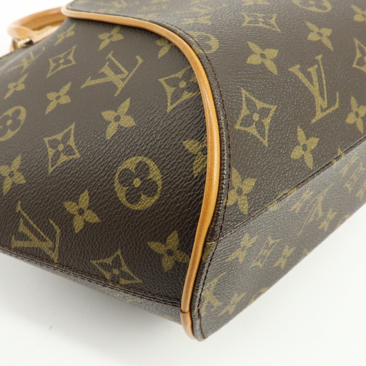 Louis Vuitton Ellipse Monogram Canvas Brown Canvas Handbag (Pre-Owned)