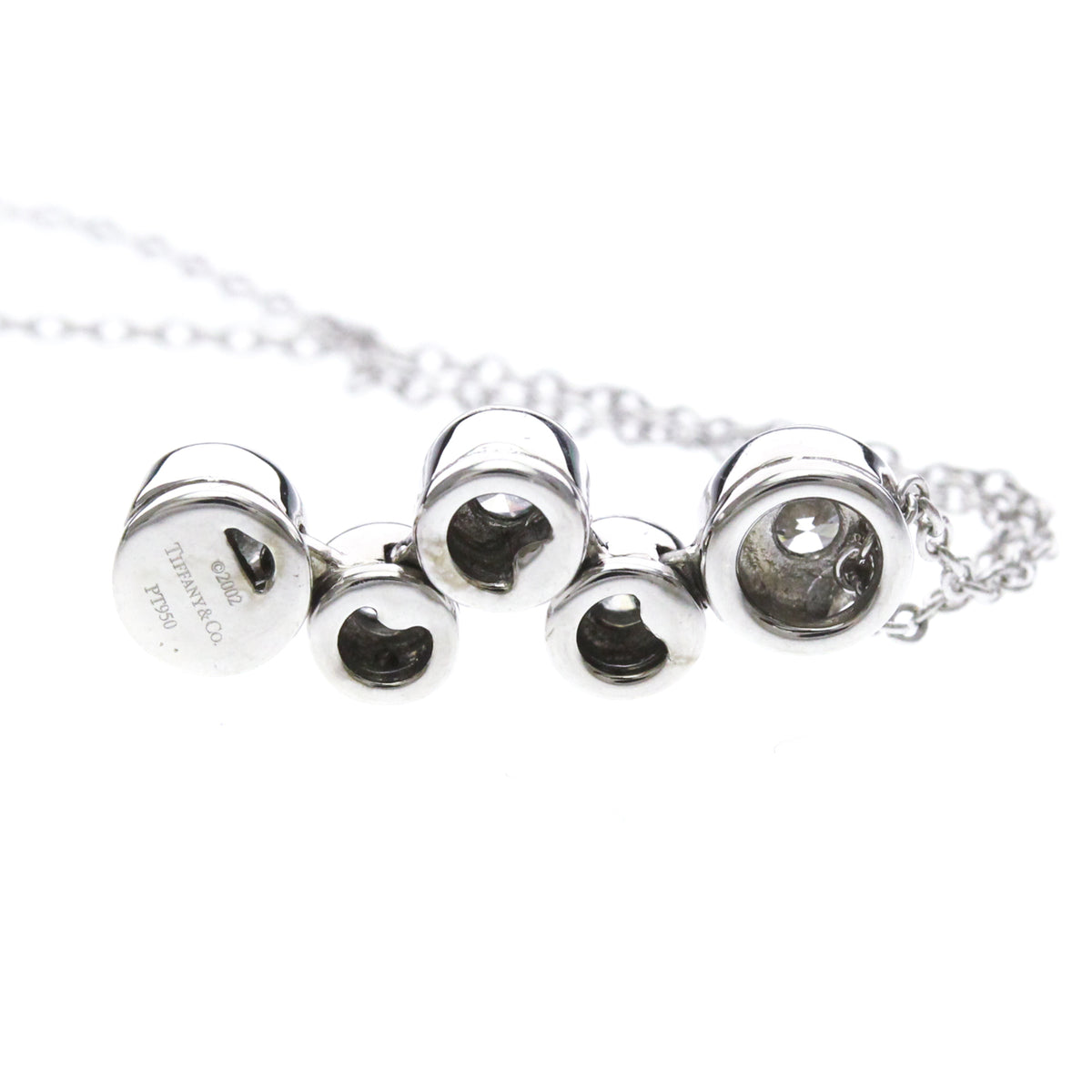 Tiffany & Co. Bubble Pendant Silver Platinum Necklace Jewelry (Pre-Owned)