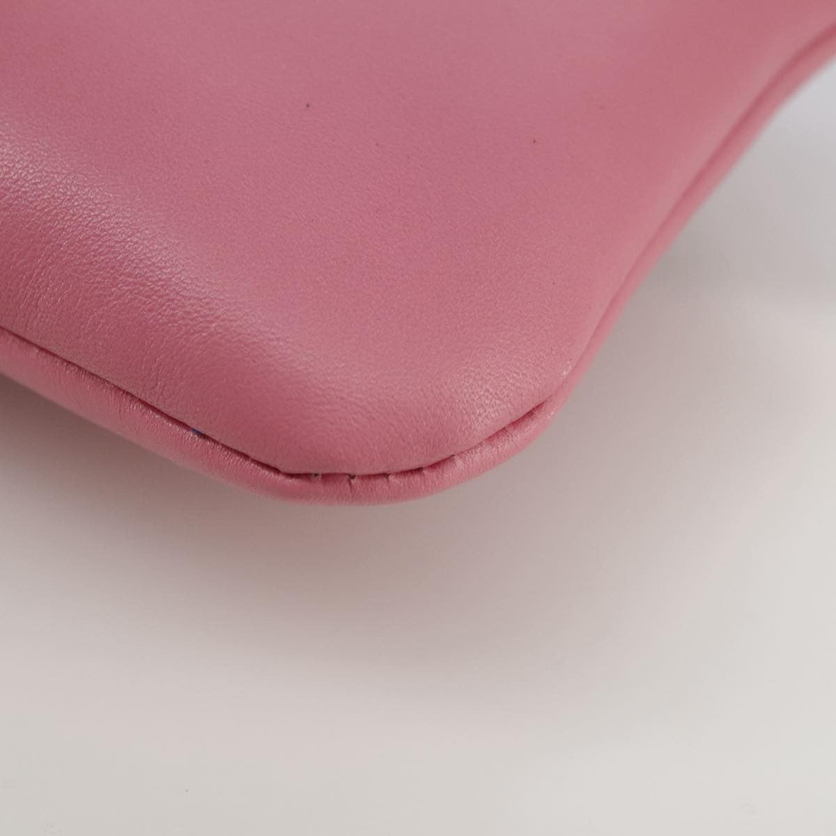 Valentino Garavani Pochette Leather Pink Leather Clutche & Pouche Bag (Pre-Owned)