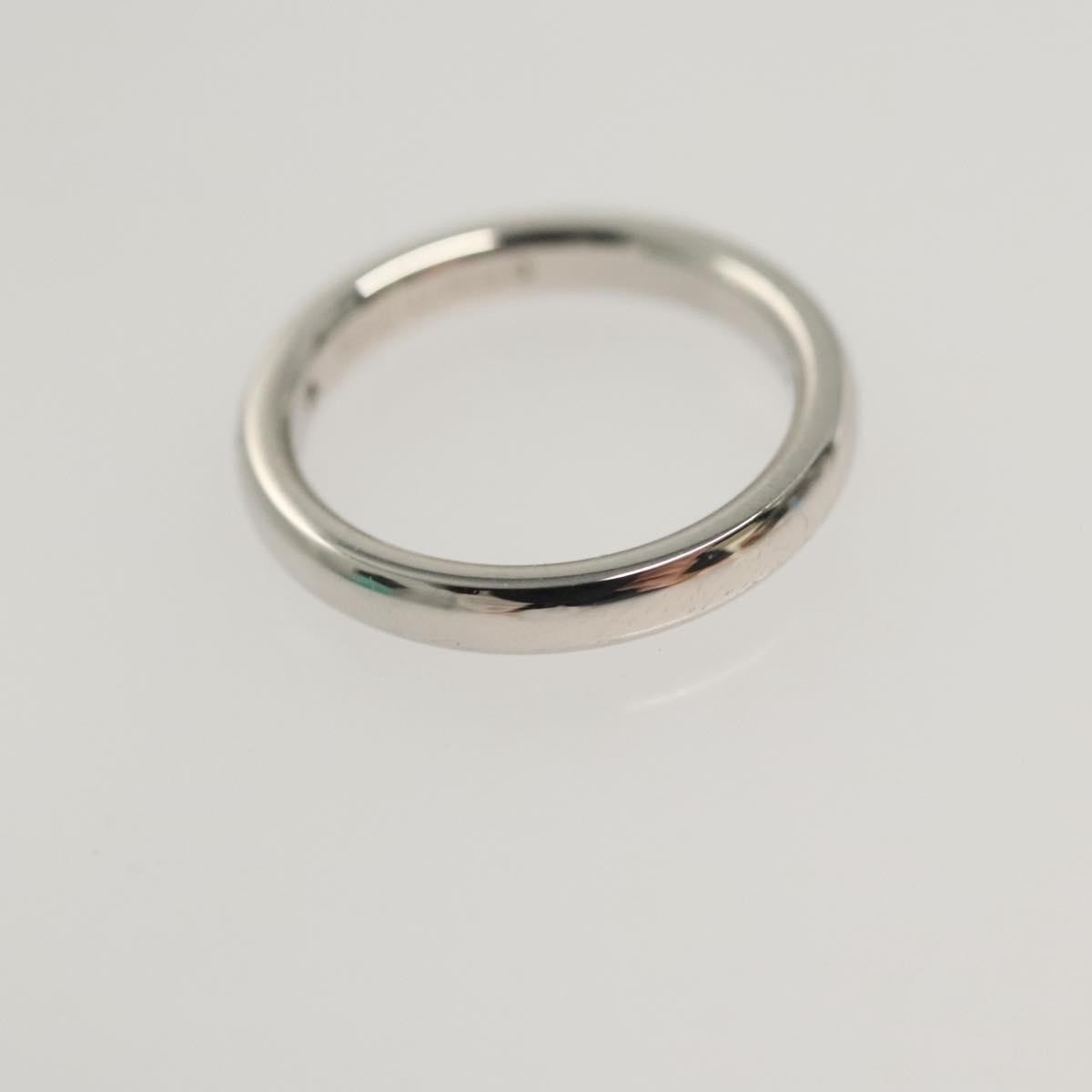 Tiffany & Co. Elsa Peretti Band Platinum Silver Platinum Ring Jewelry (Pre-Owned)