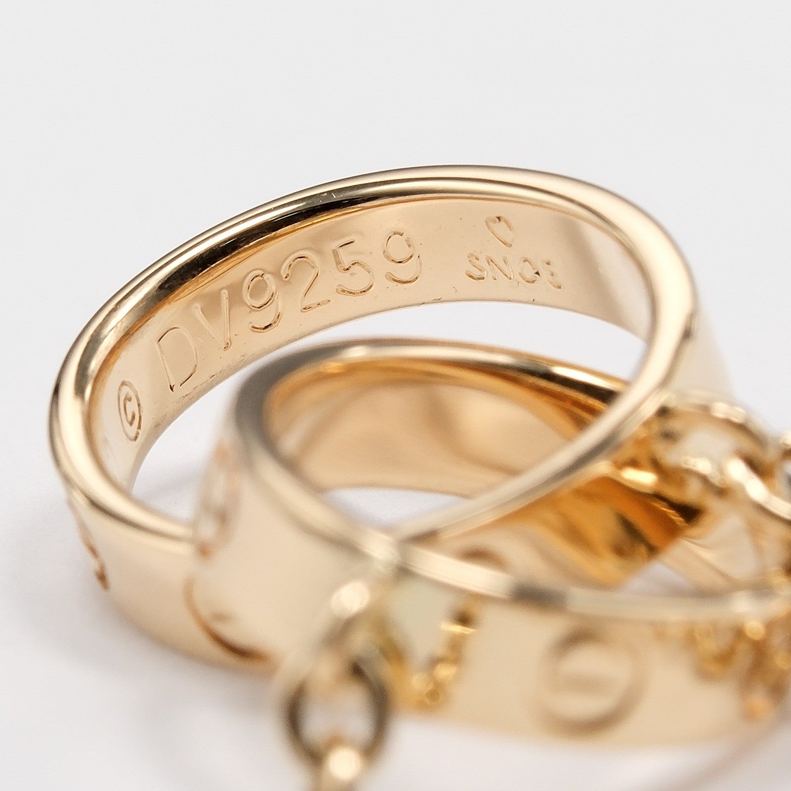 Cartier Love Interlocking 18K Yellow Gold Gold Yellow_Gold Bracelet Jewelry (Pre-Owned)