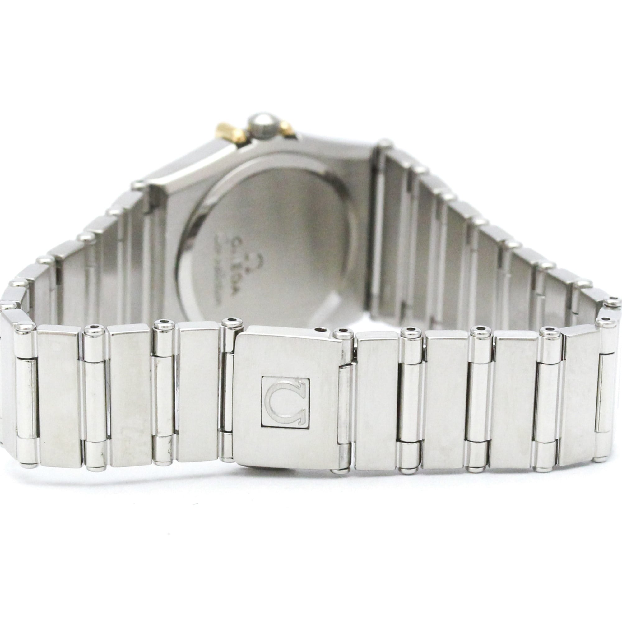 Omega Constellation Quartz Stainless Steel And Yellow Gold Watch (Pre-Owned)