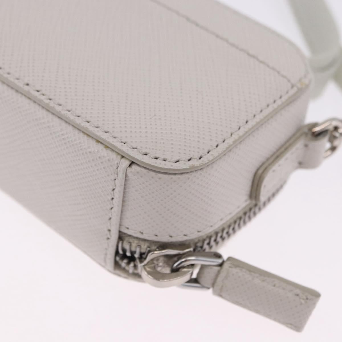 Prada Brique Camera Crossbody Bag Saffiano Leather Beige Leather Clutche & Pouche Bag (Pre-Owned)