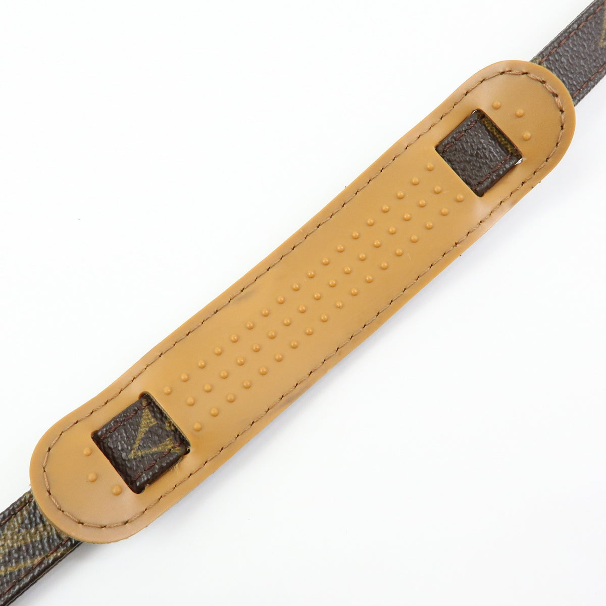 Louis Vuitton Shoulder Strap Monogram Canvas Brown Canvas Straps Accessory (Pre-Owned)