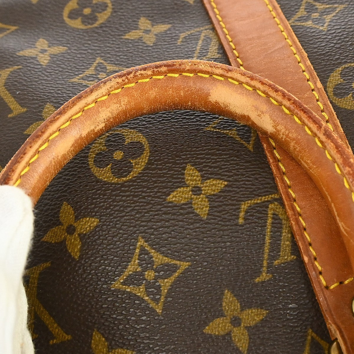 Louis Vuitton Keepall Monogram Canvas Brown Canvas Travel Bag Bag (Pre-Owned)
