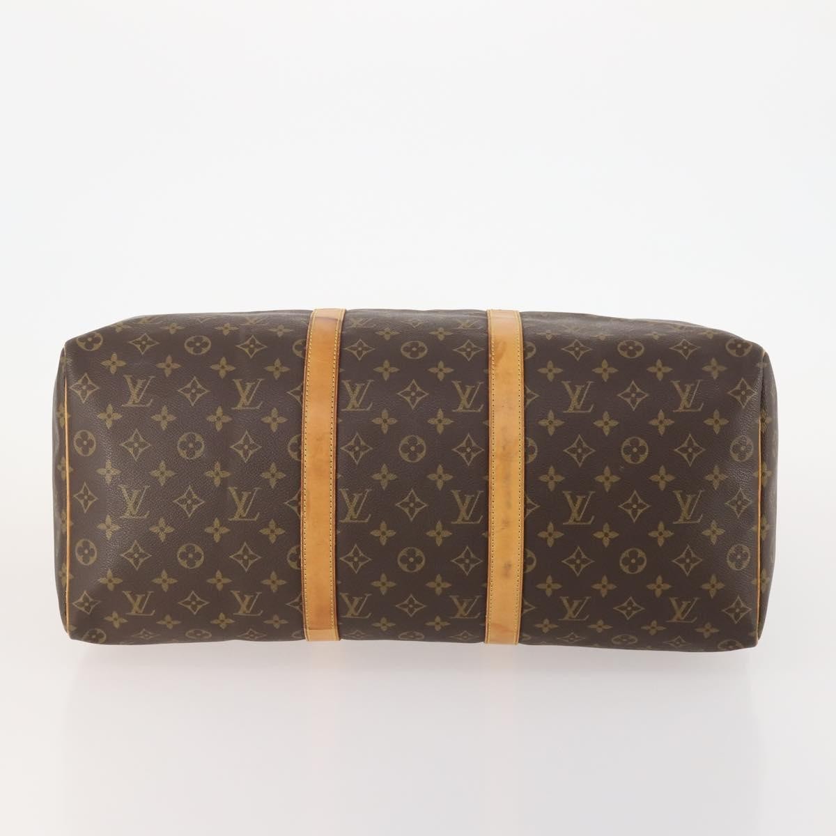 Louis Vuitton Keepall Monogram Canvas Brown Canvas Travel Bag Bag (Pre-Owned)