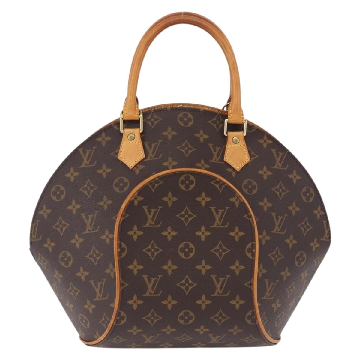 Louis Vuitton Ellipse Monogram Brown Canvas Handbag (Pre-Owned)