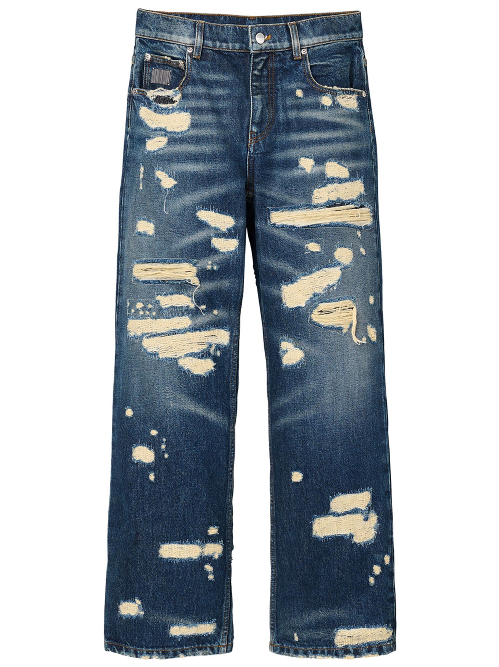 Marc Jacobs Women's The Rip And Repair Straight Jean Jeans