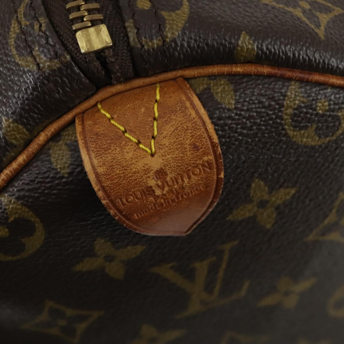 Louis Vuitton Keepall Monogram Canvas Brown Canvas Travel Bag Bag (Pre-Owned)