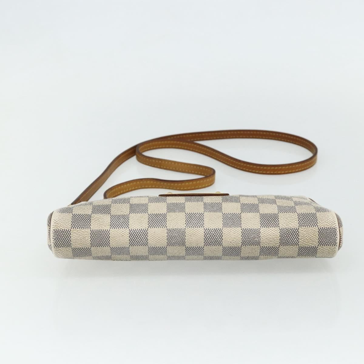 Louis Vuitton Eva Damier Beige Canvas Shoulder Bag Bag (Pre-Owned)