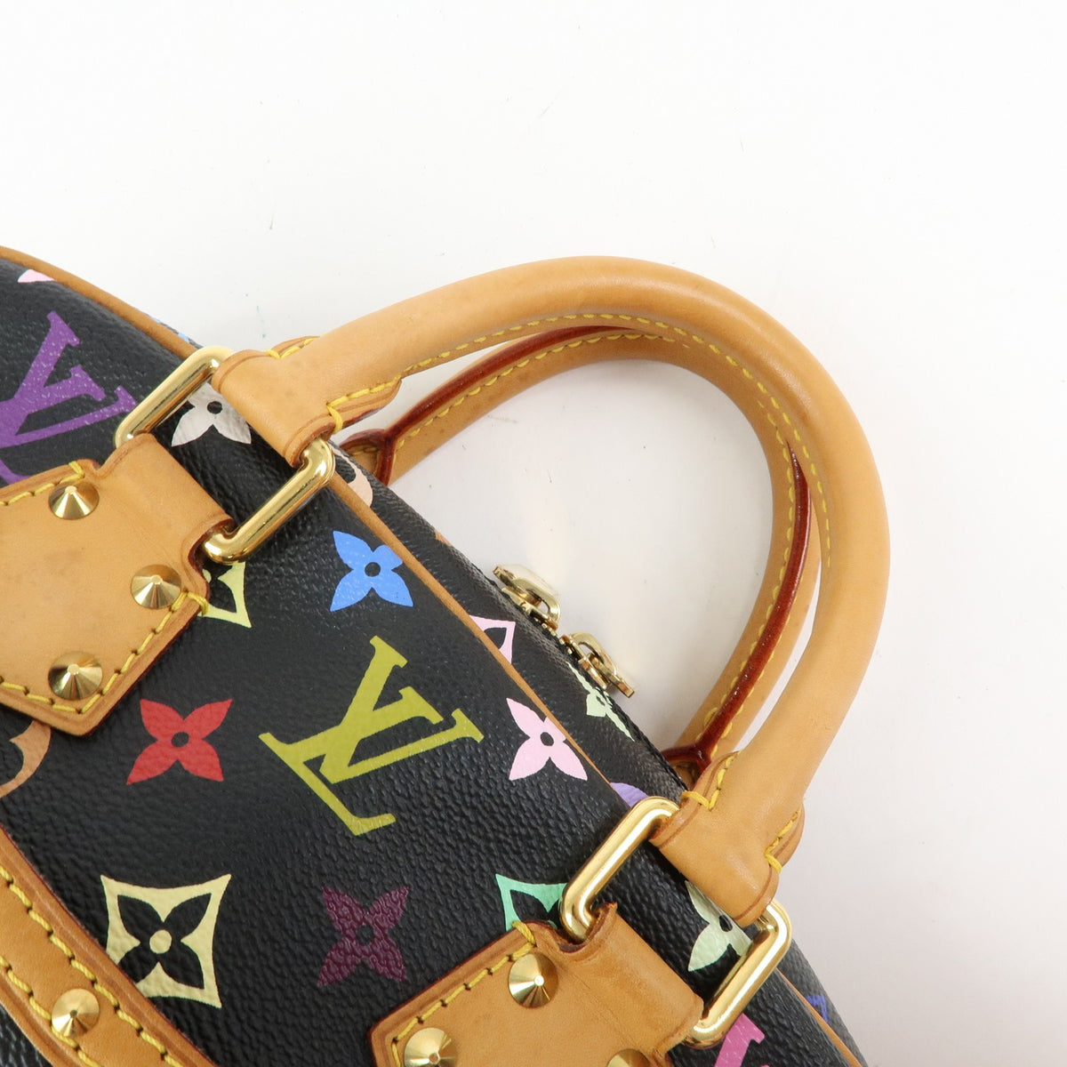 Louis Vuitton Trouville Monogram Multicolor Multicolour Canvas Handbag (Pre-Owned)