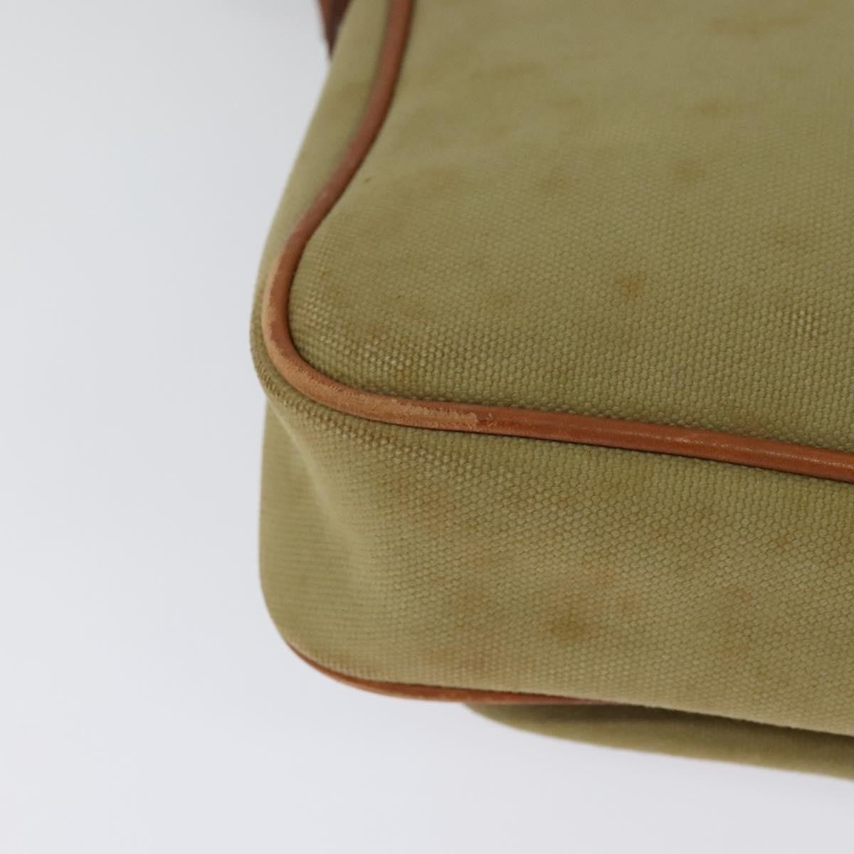 Burberry Front Pocket Messenger Canvas Beige Canvas Shoulder Bag Bag (Pre-Owned)