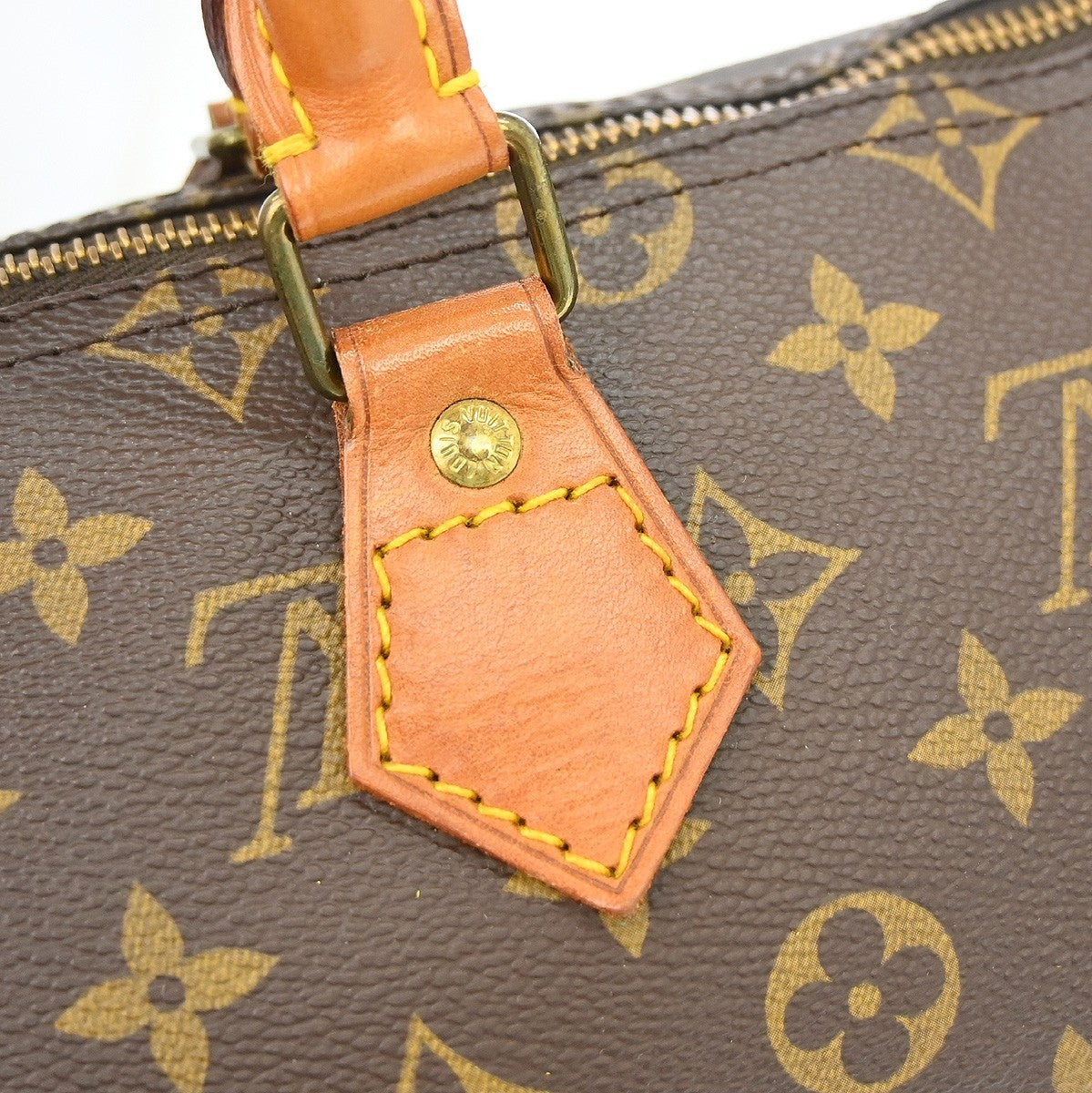 Louis Vuitton Speedy Monogram Canvas Brown Canvas Handbag (Pre-Owned)