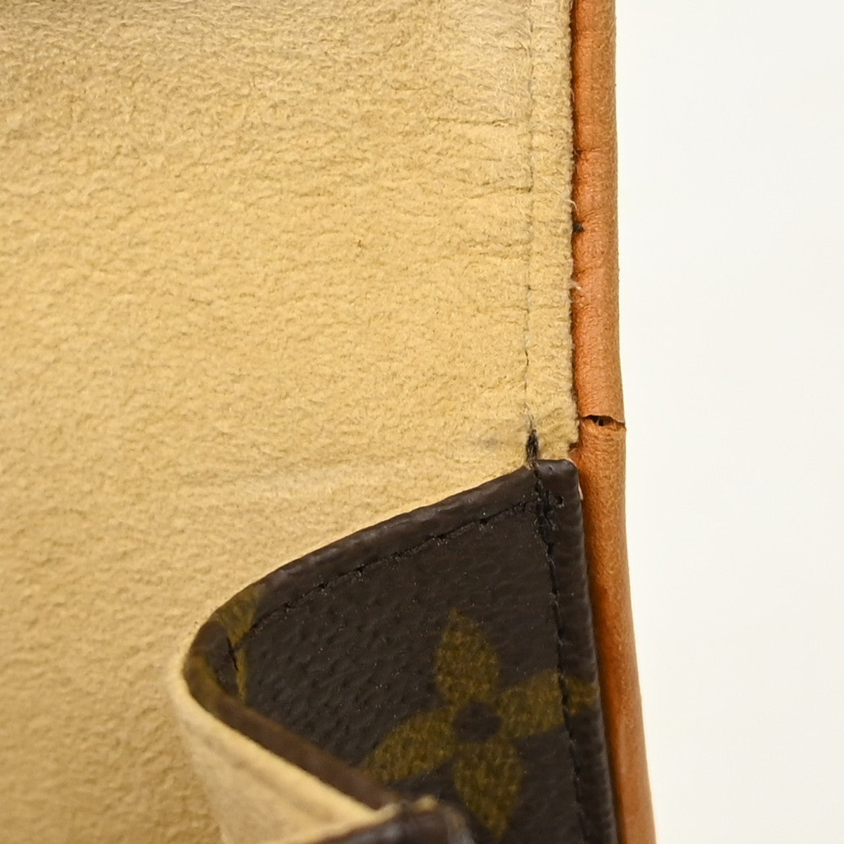 Louis Vuitton Florentine Waist Monogram Canvas Brown Canvas Handbag (Pre-Owned)