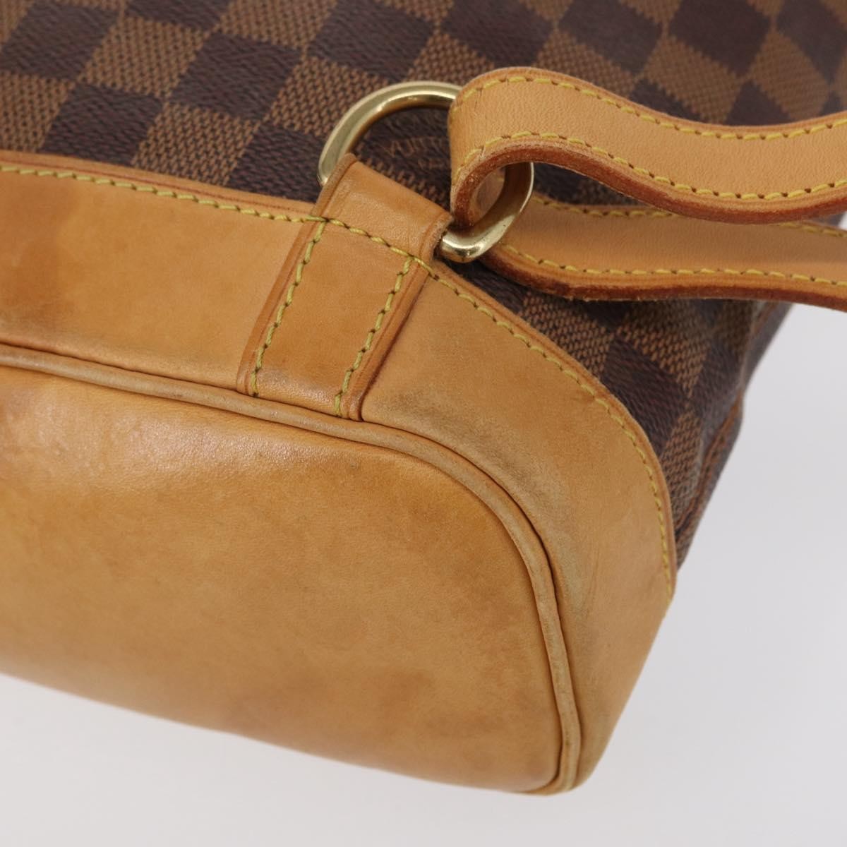 Louis Vuitton Arlequin Damier Brown Canvas Backpack Bag (Pre-Owned)