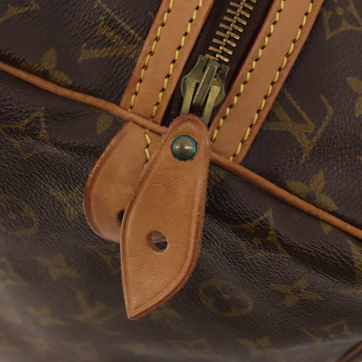 Louis Vuitton Sac Souple Monogram Canvas Brown Canvas Handbag (Pre-Owned)