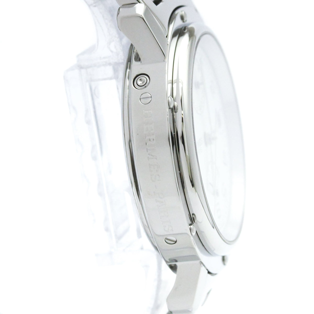 Hermes Clipper Automatic Stainless Steel Watch (Pre-Owned)
